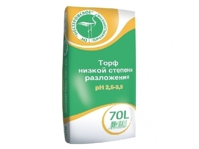 Торф нейтрализованный (рН5,2-6,5) 80 л Нестеровская